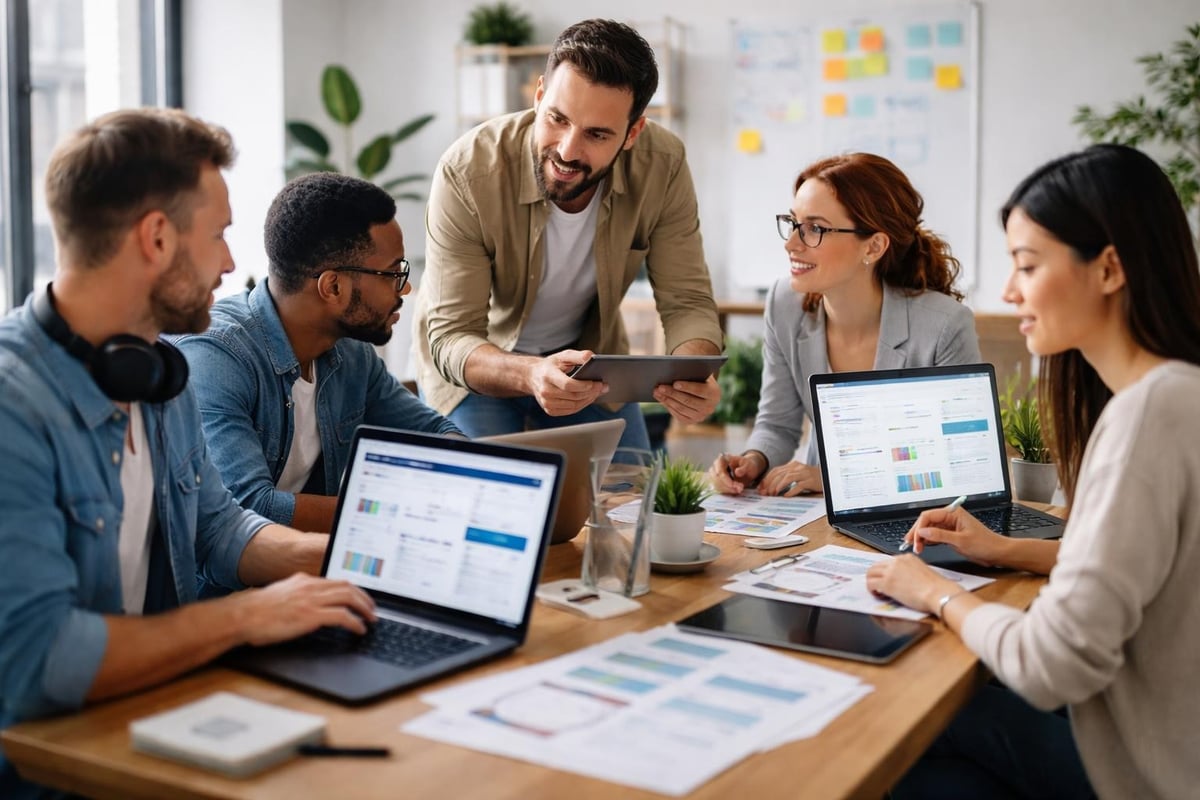 Zusammenarbeit verschiedener Spezialisten