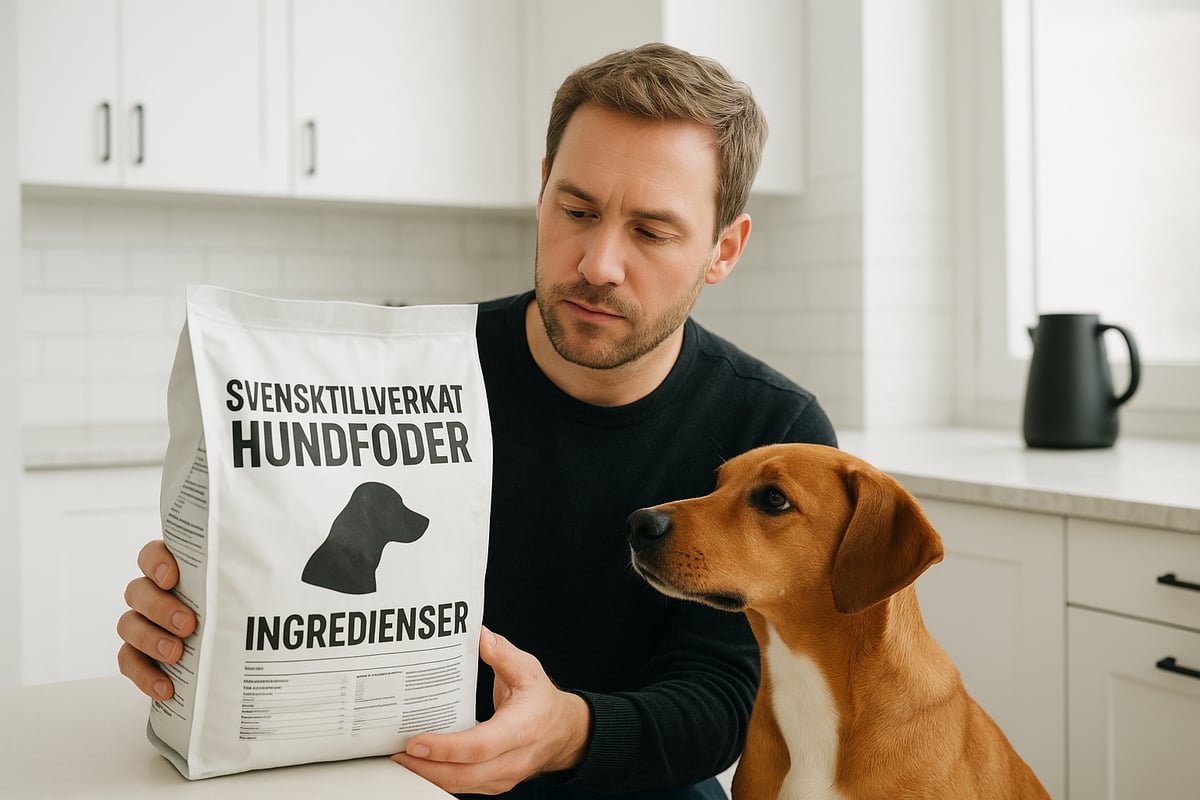 Så väljer du rätt svenskt hundfoder för din hund 2026