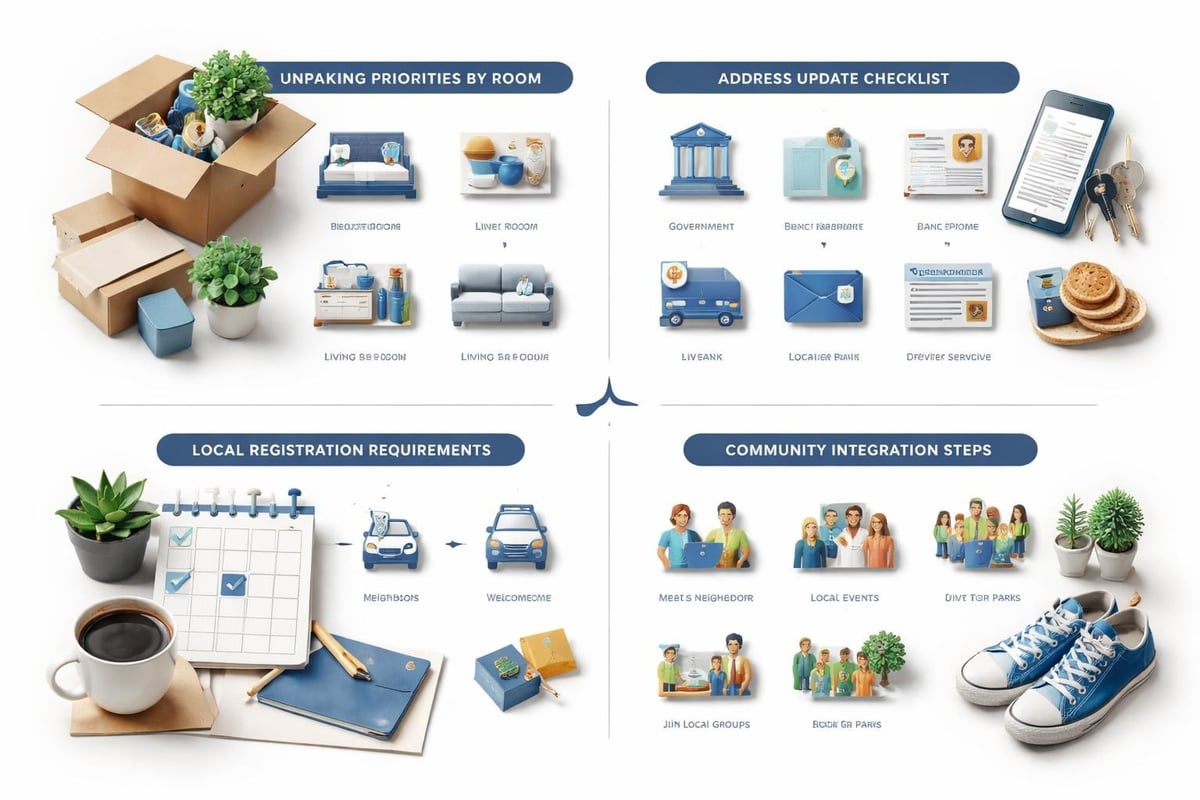 Post-move settling checklist