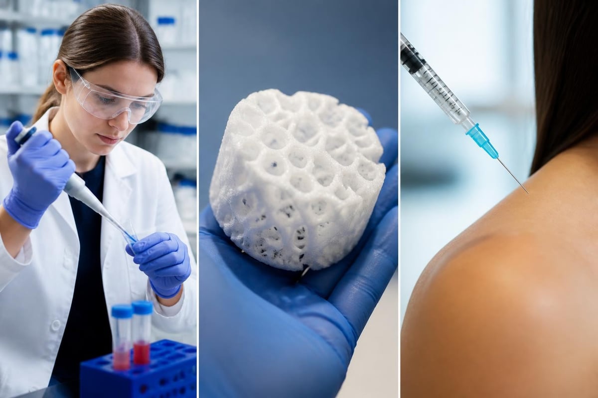 Regenerative medicine treatment types
