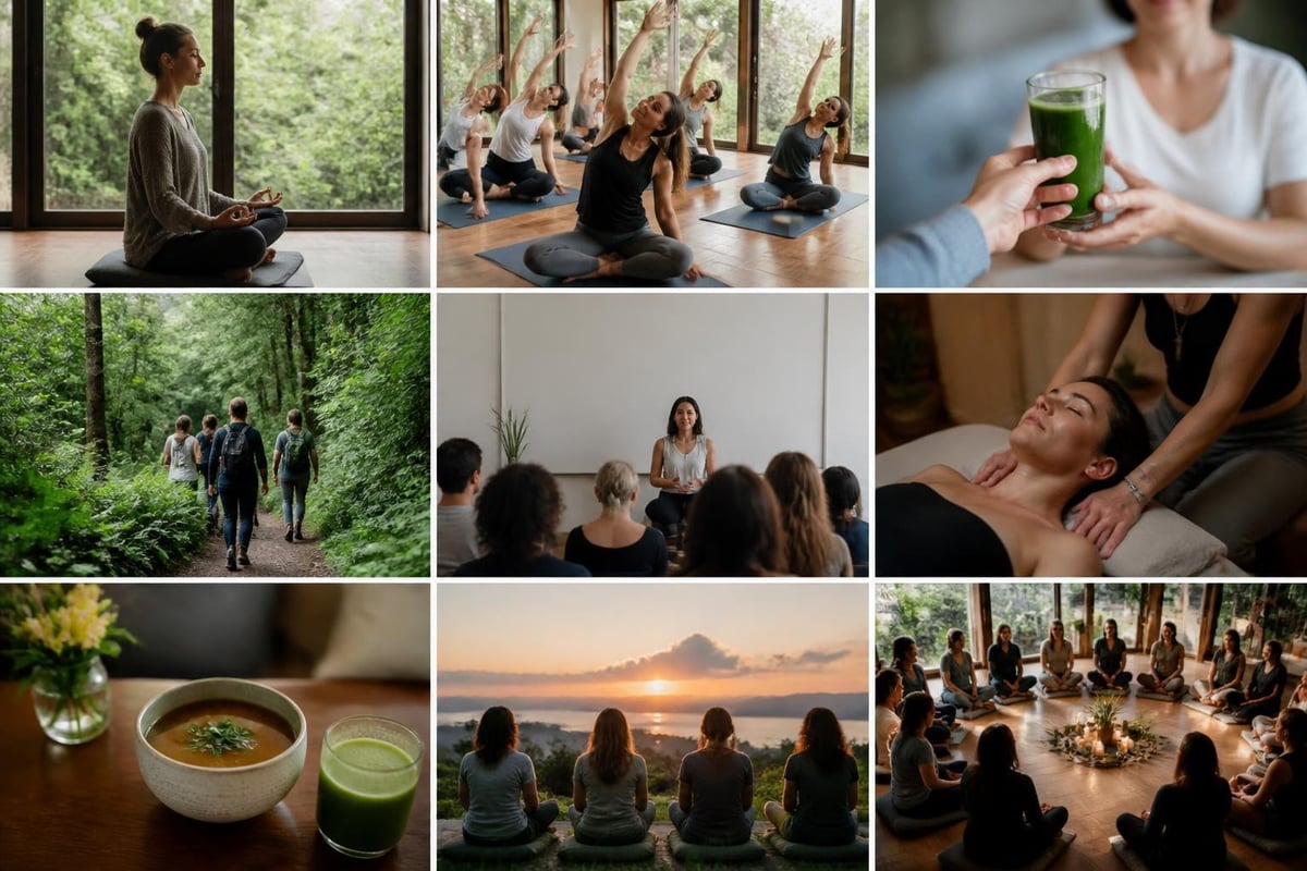 Retreat daily schedule flow