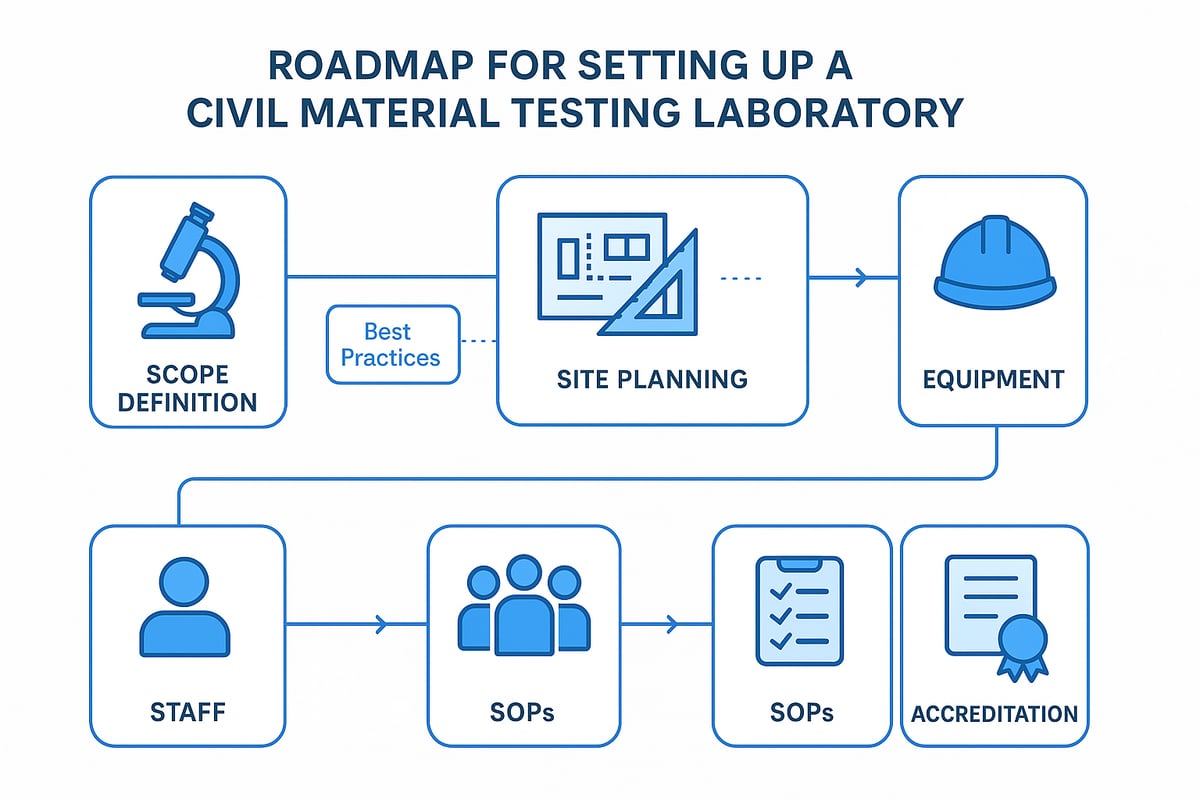 Setting Up a Civil Material Testing Laboratory: Step-by-Step Roadmap