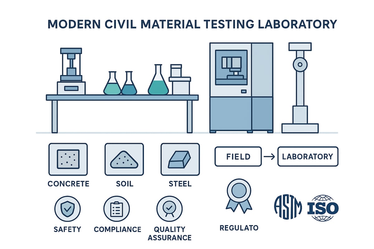 The Role and Importance of Civil Material Testing Laboratories