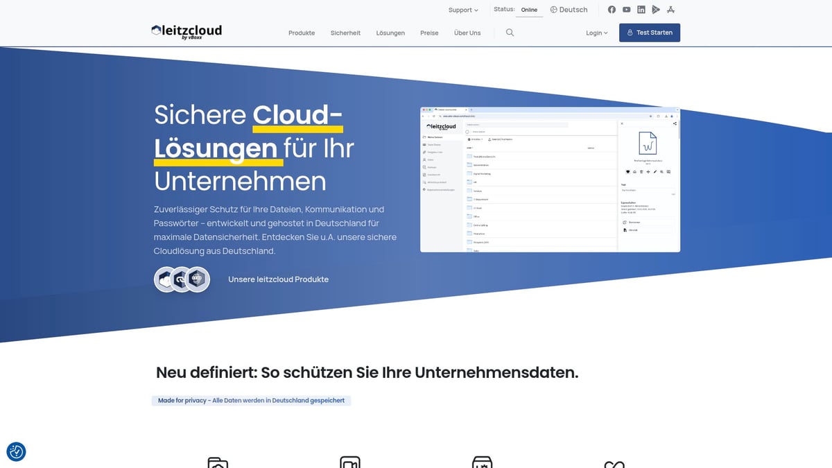 6 Cloud Lösung Unternehmen Trends, Die 2026 Erfolgreich Machen - leitzcloud by vBoxx: Sichere und branchenspezifische Cloud-Lösungen aus Deutschland
