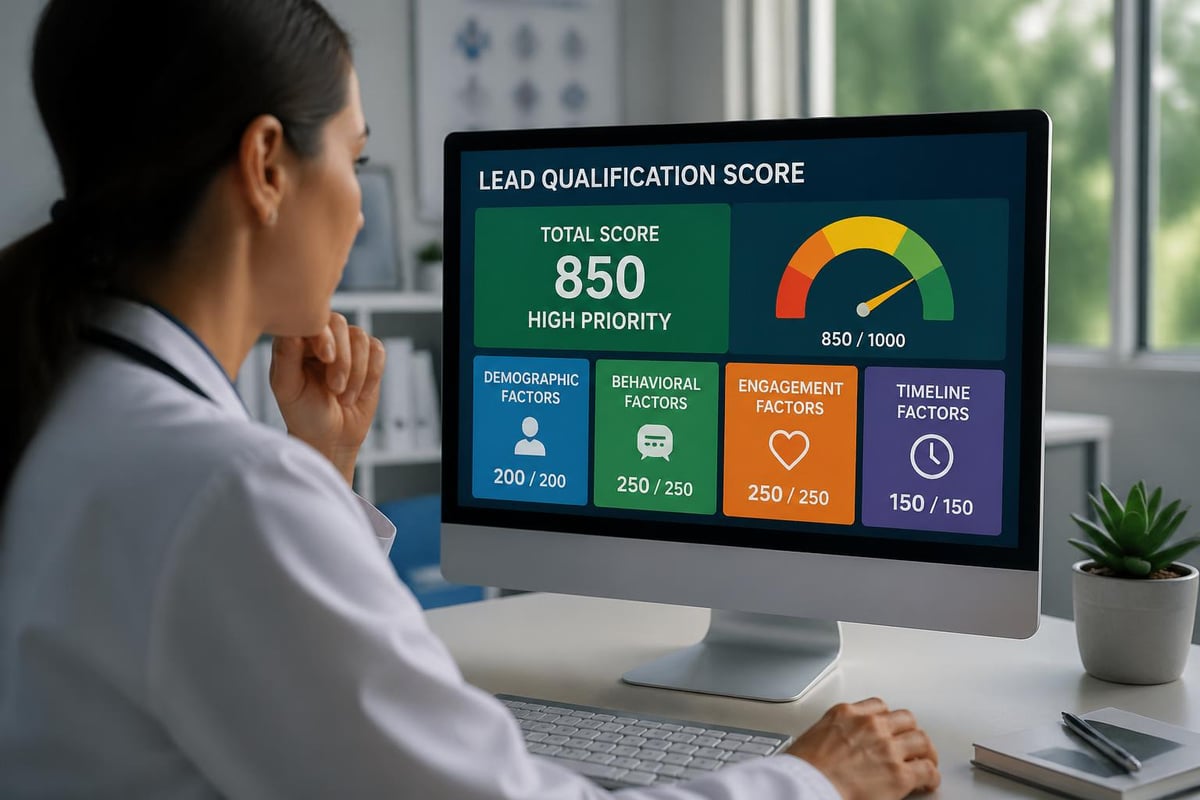 Lead scoring matrix