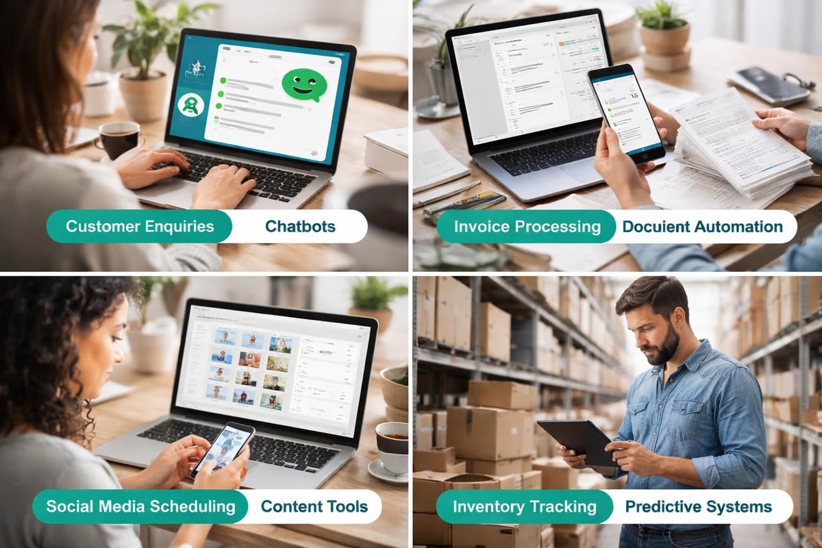 Small business pain points and AI solutions