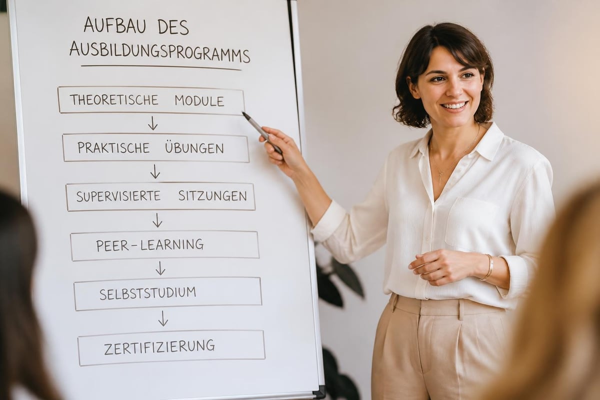 Ausbildungsstruktur und Lernformate