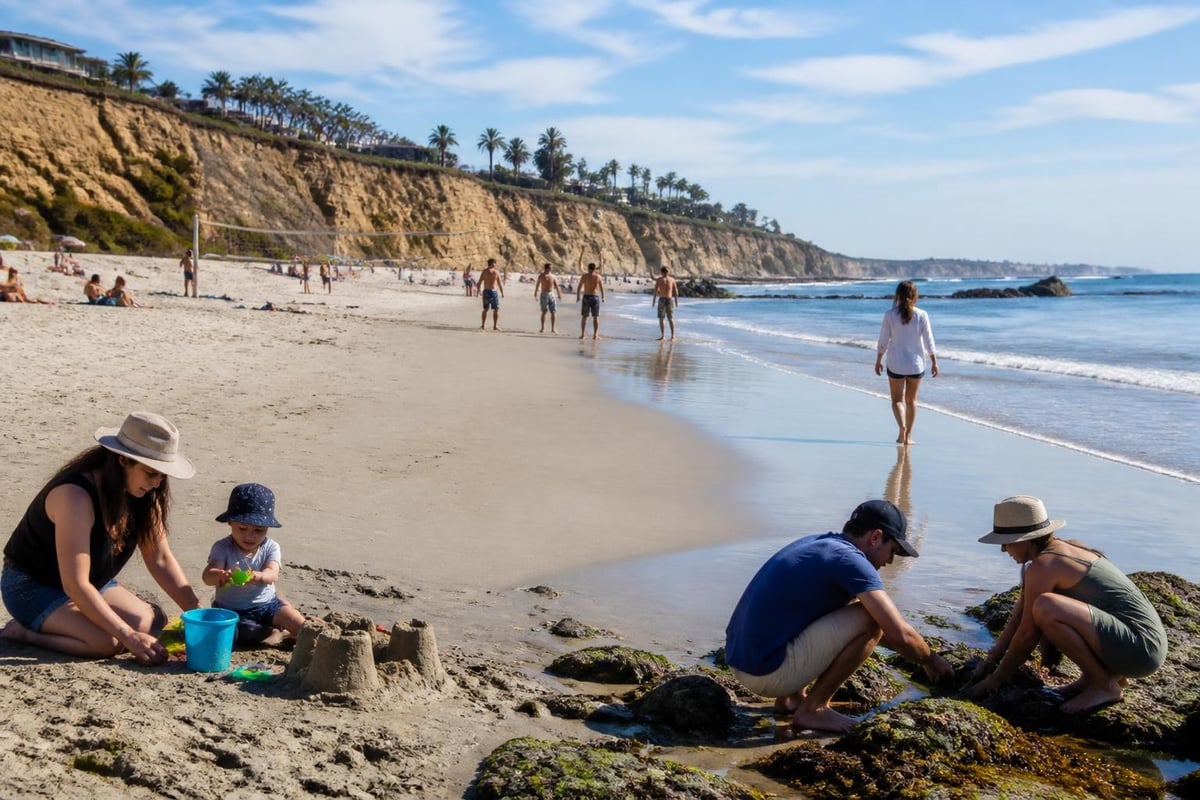 Beach visitor types