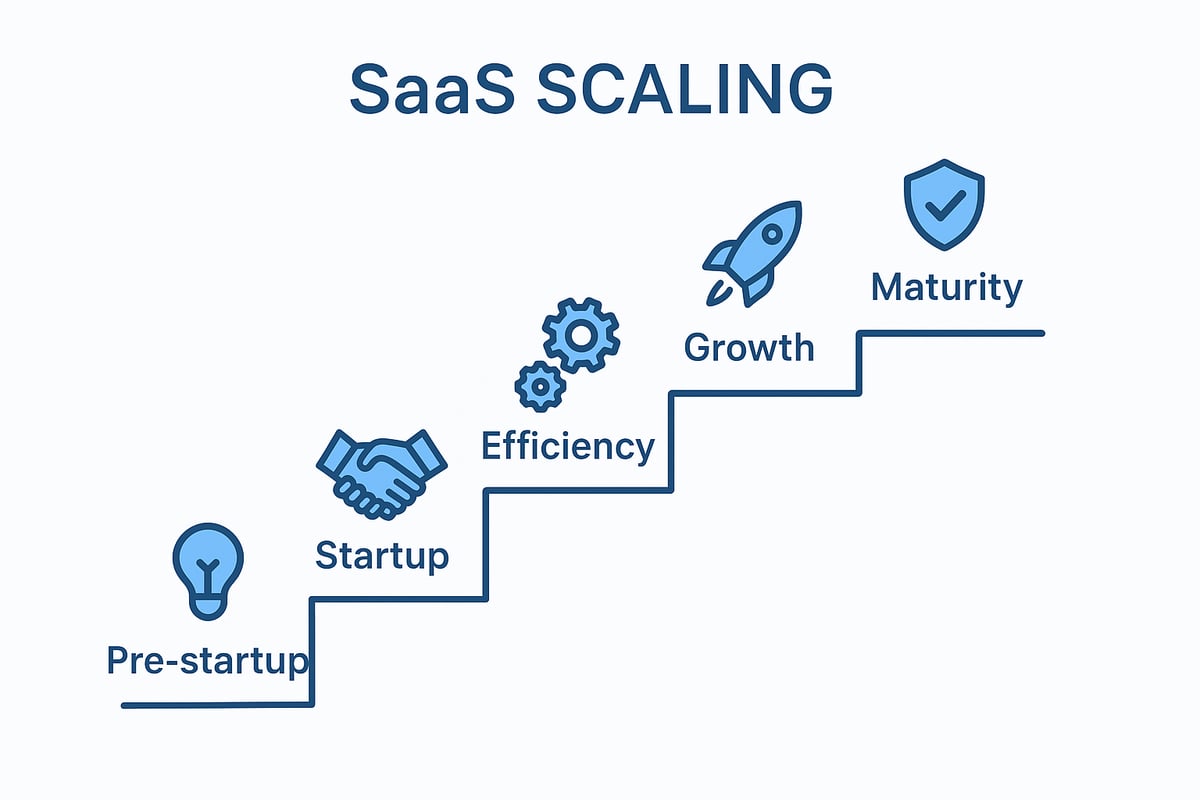 Understanding the Stages of SaaS Scaling