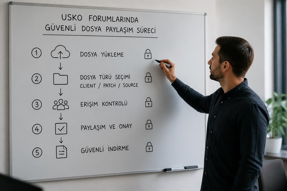 Teknik dosya paylaşım süreci