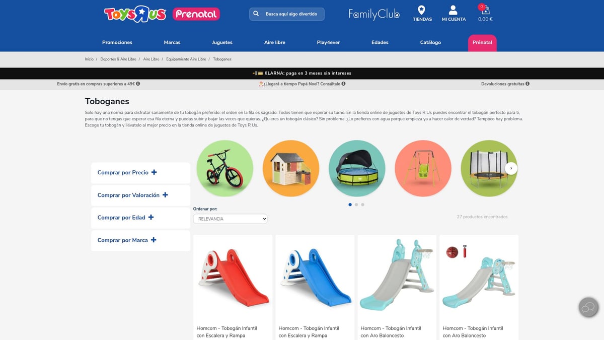 7 Toboganes Infantiles Más Divertidos Para Niños en 2026 - Tobogán Infantil Feber Slide Plus