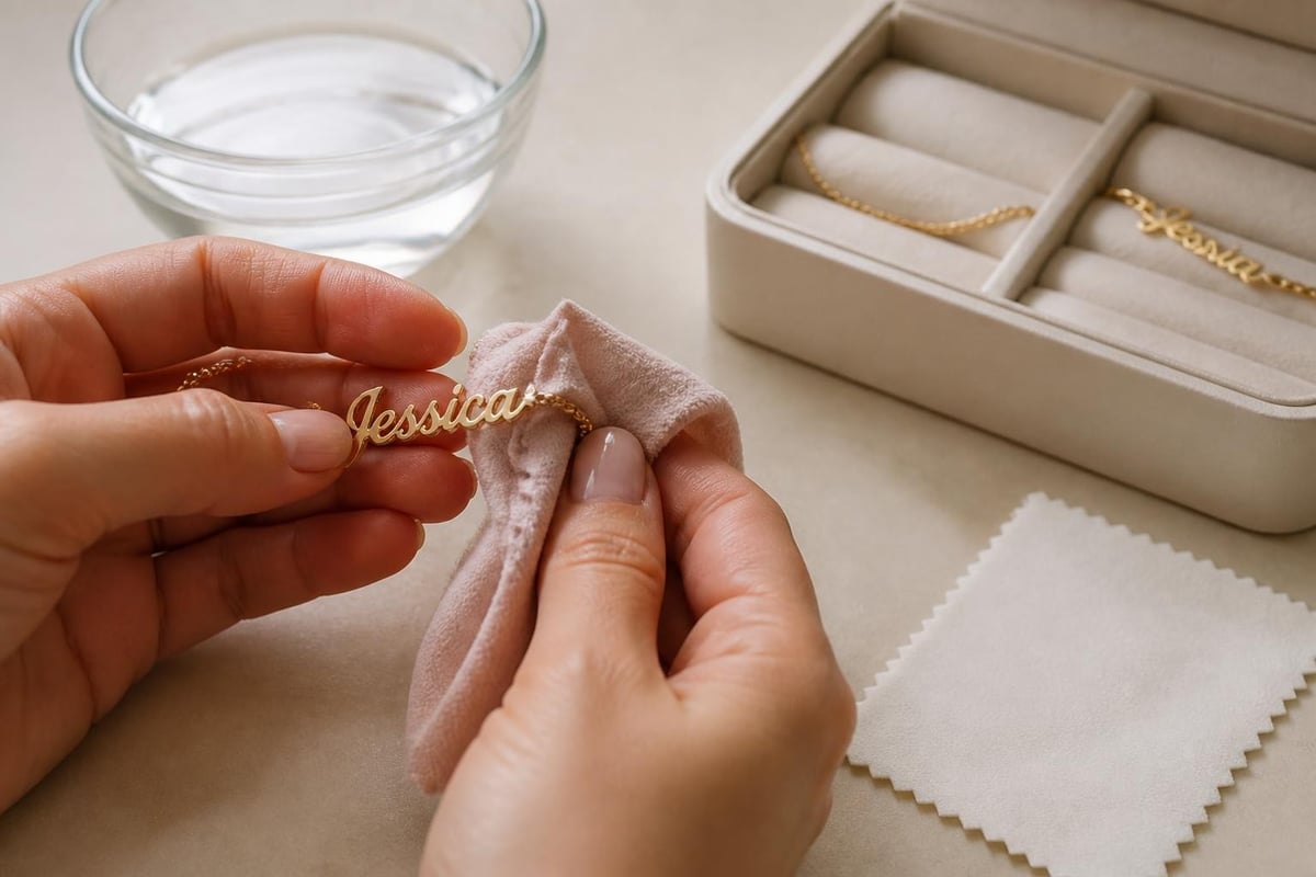 Bracelet care and maintenance routine