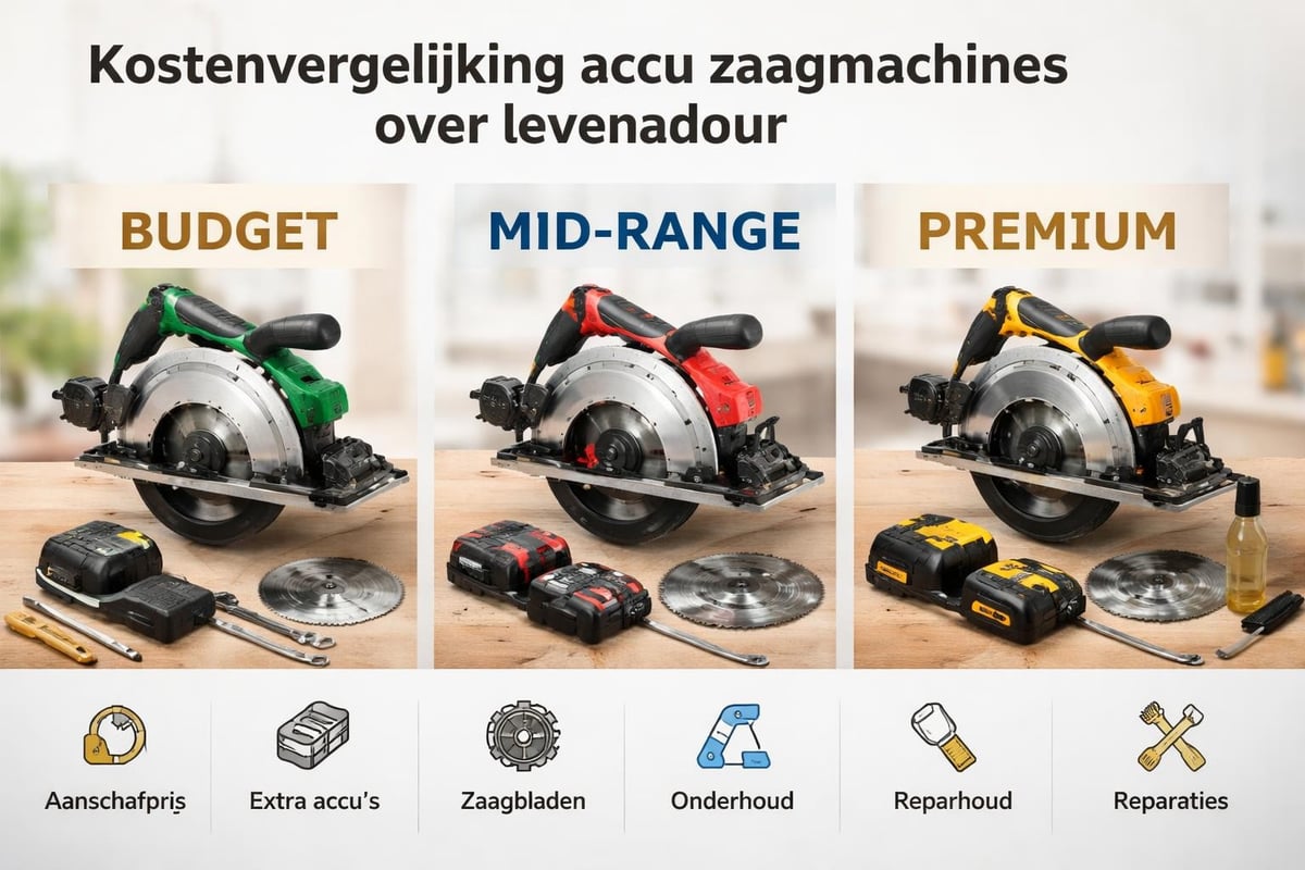 Totale eigendomskosten zaagmachine
