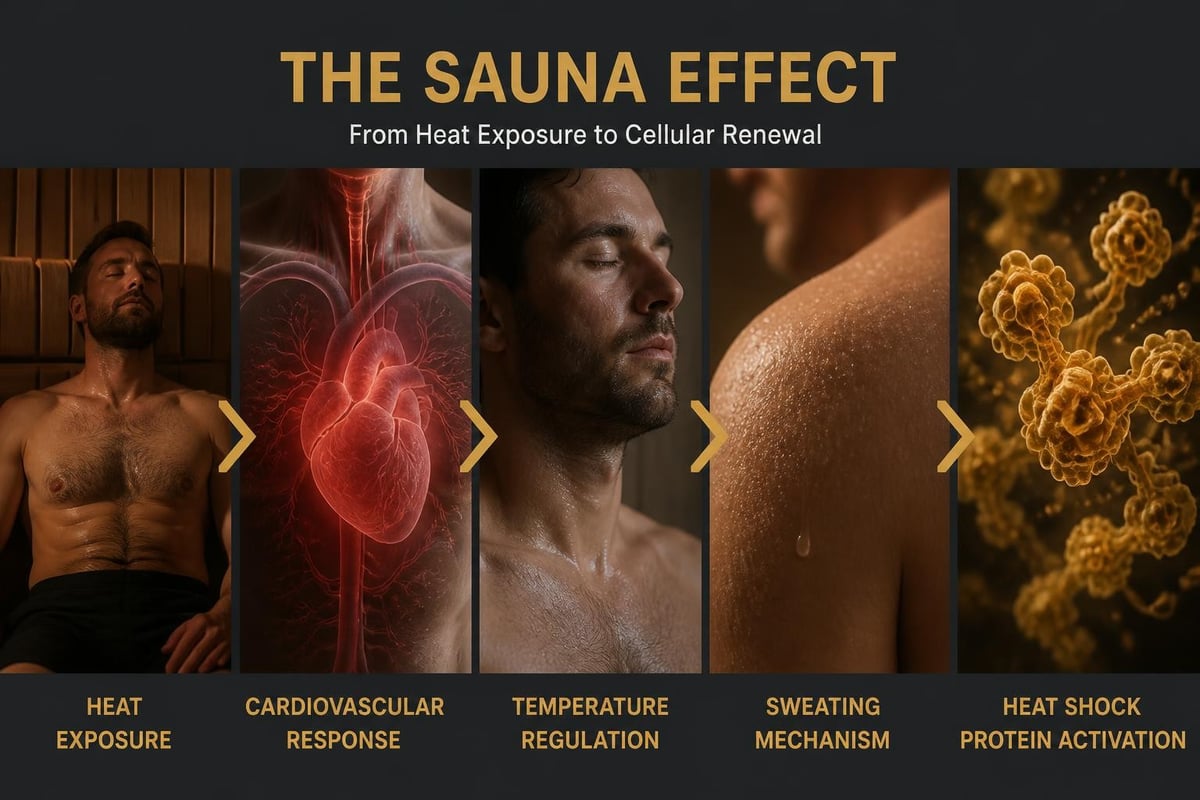 How the body responds to sauna heat