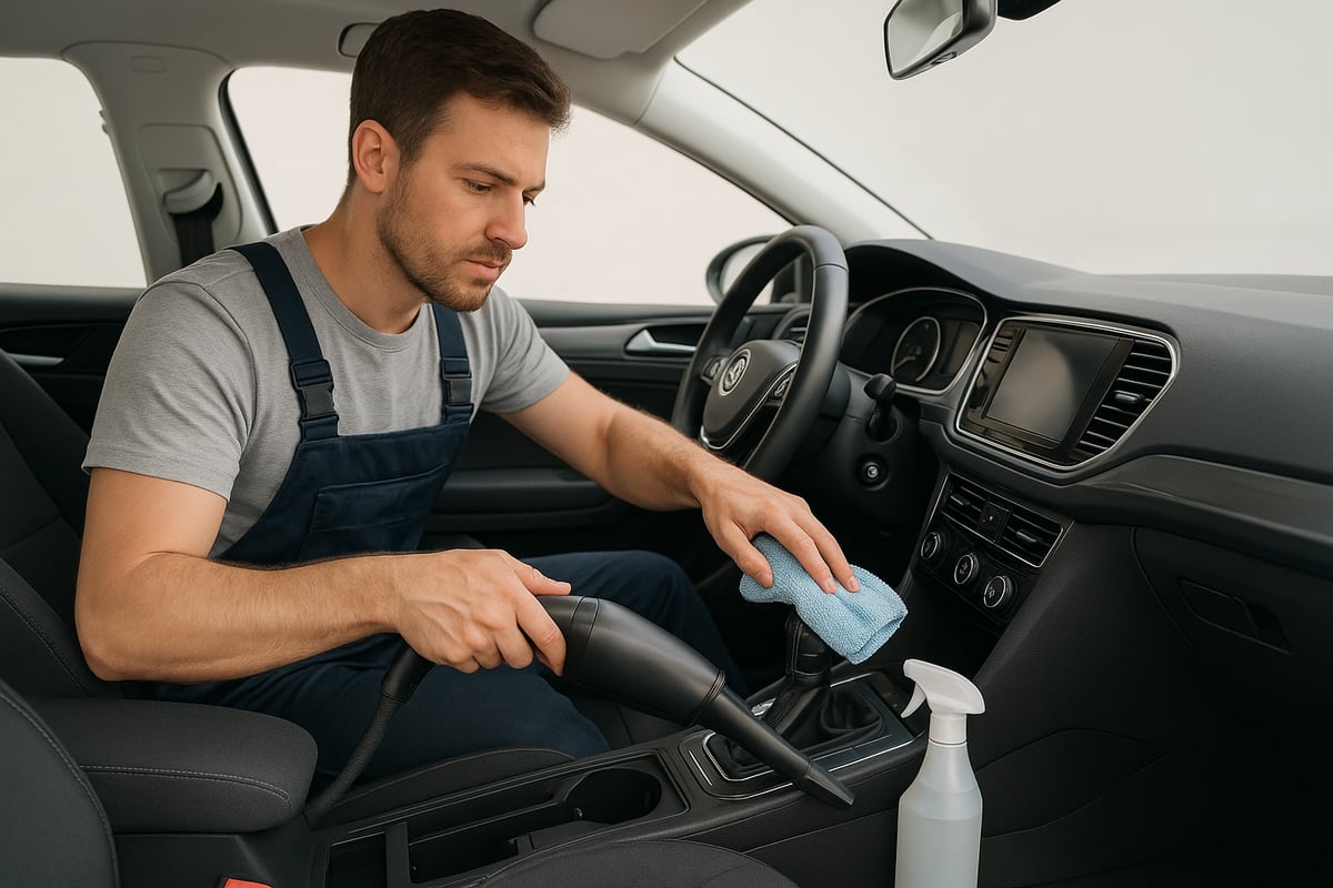 Como Limpar o Interior do Carro de Forma Profissional