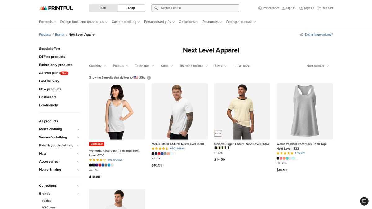 Top 7 Quality Shirts For Printing To Try In 2025 - Next Level Apparel 3600