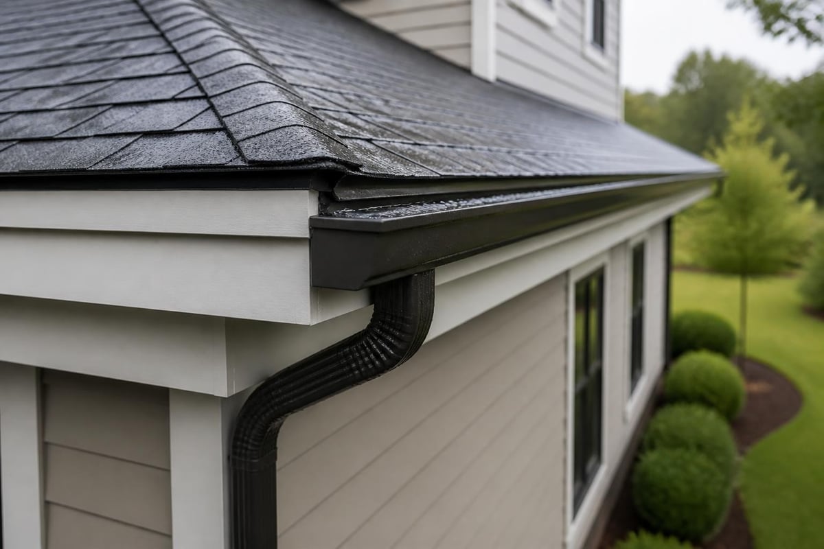 Roof drainage components