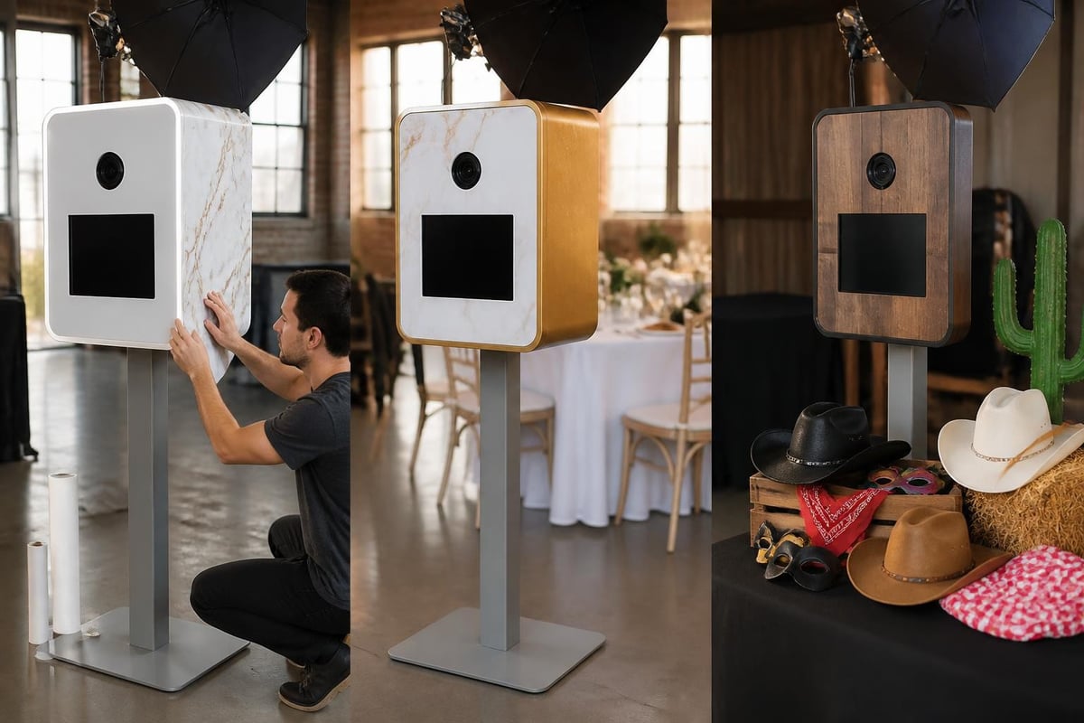 Photo booth customization workflow