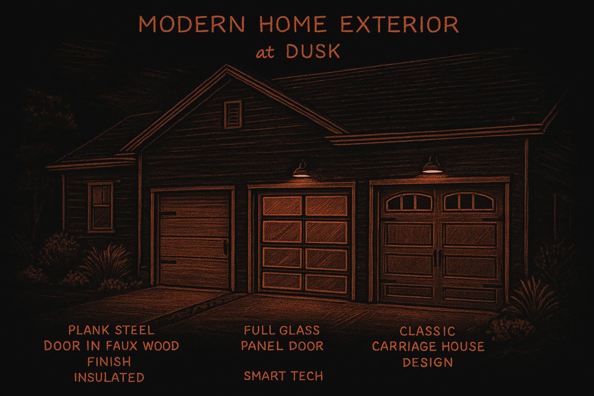 7 Garage Door Renovation Ideas to Transform Your Home in 2025