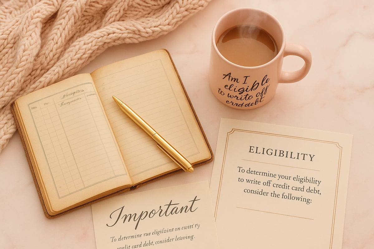 Are You Eligible to Write Off Credit Card Debt?