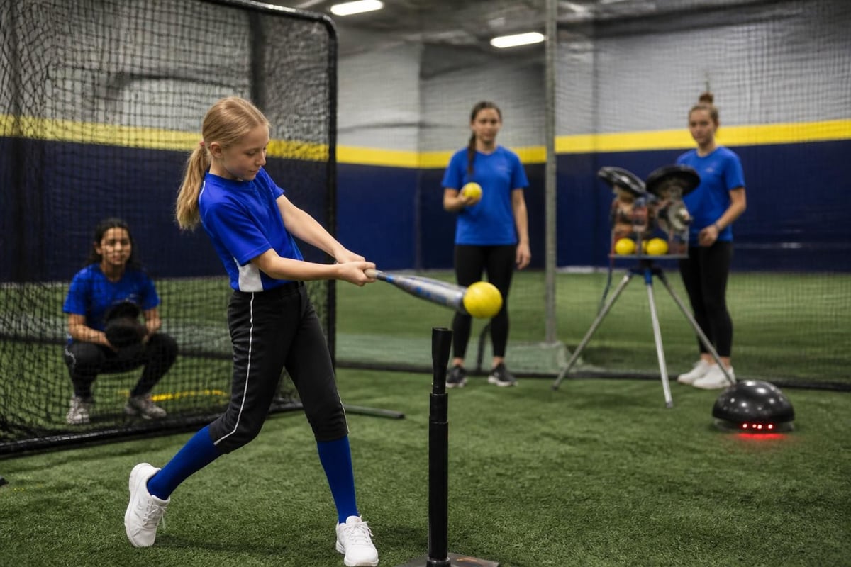 Softball training progression