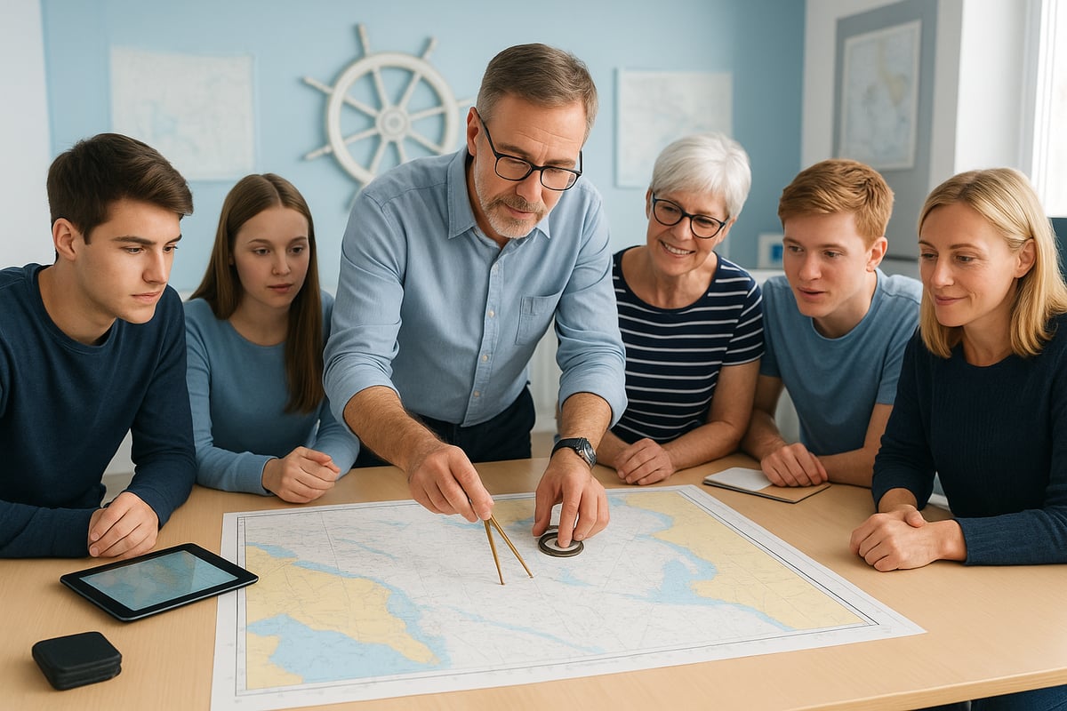 Steg-för-steg: Så går en båt kurs till