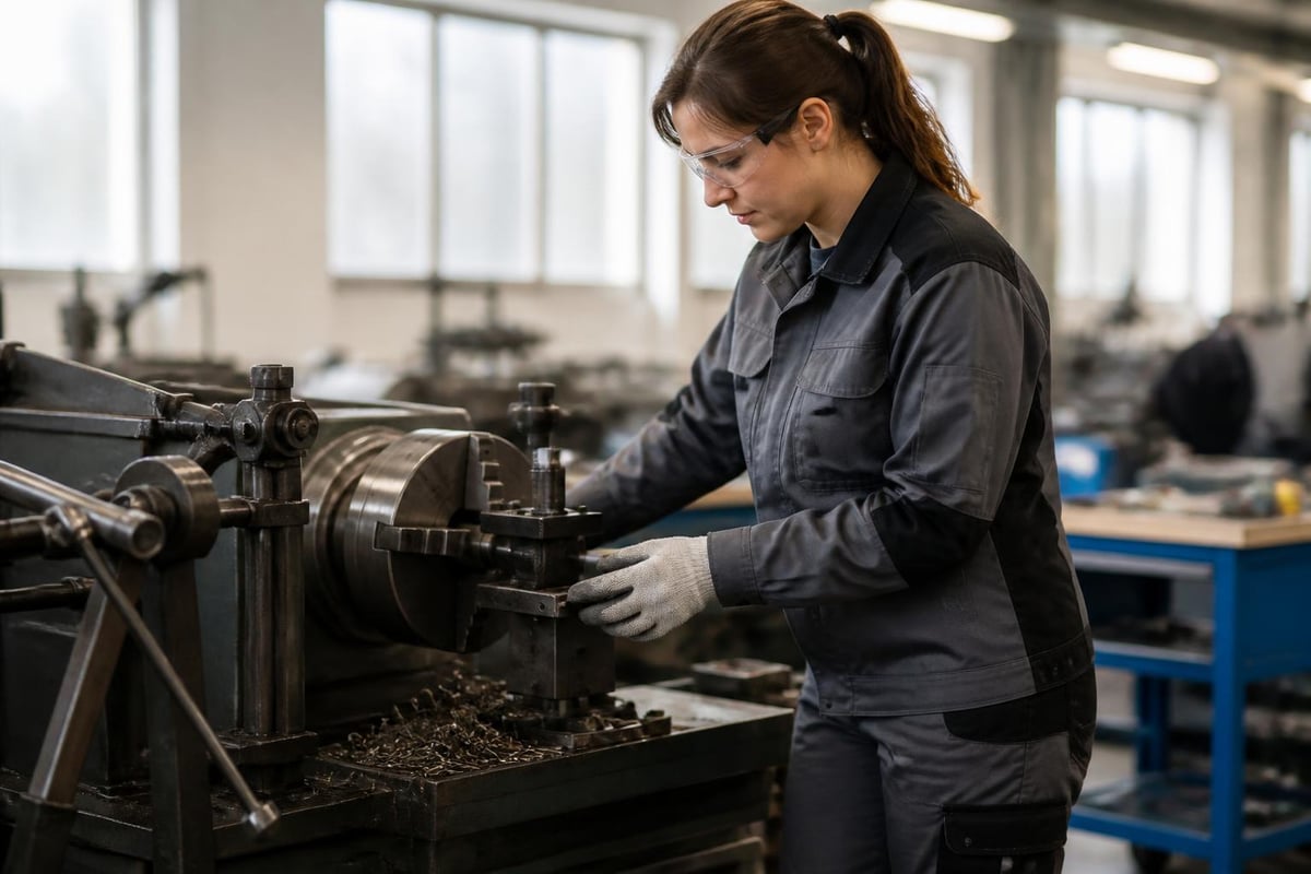 Women's workwear evolution