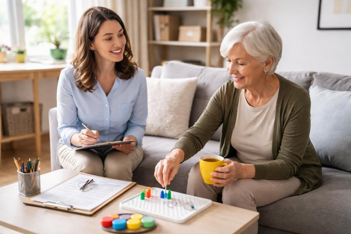 Occupational therapy assessment process