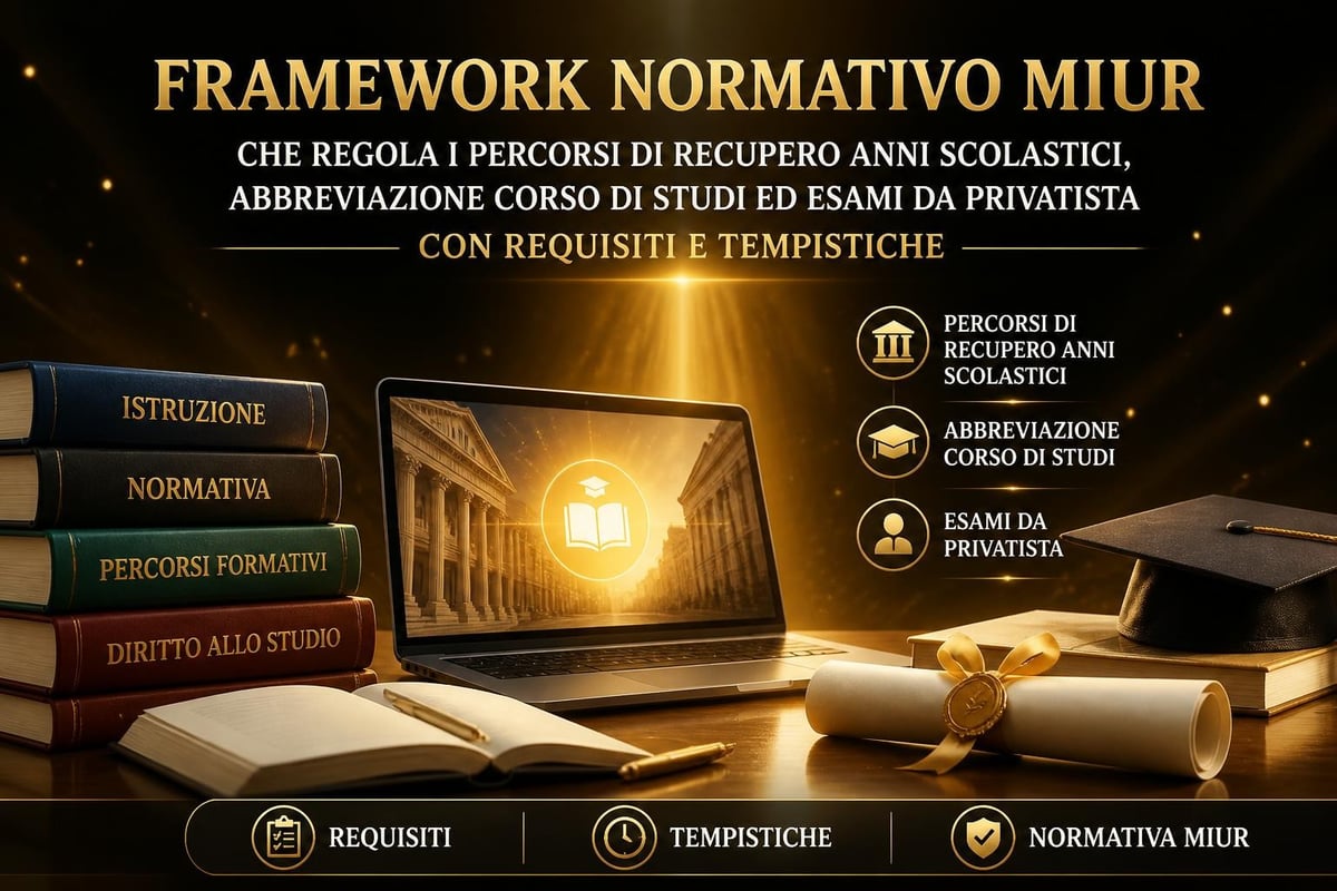 Percorso normativo diploma accelerato