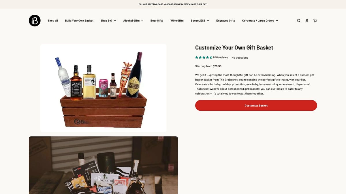 7 Unique Corporate Gift Baskets to Impress Clients in 2026 - Customize Your Own Basket