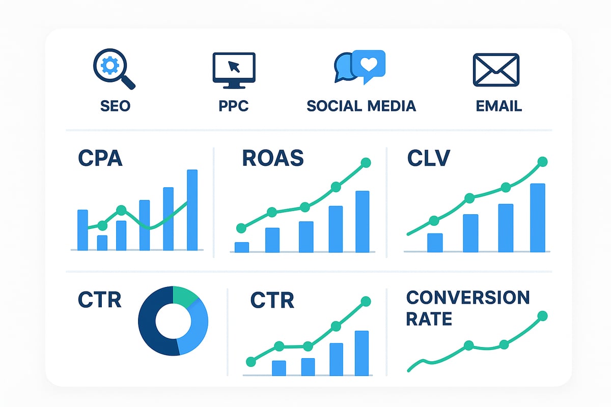 Key Metrics and KPIs for Measuring Digital Marketing ROI