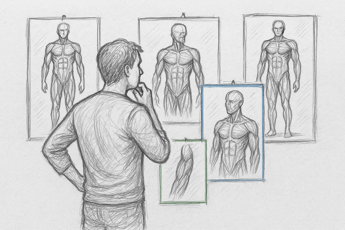 Sådan vælger du den rette muskelplakat