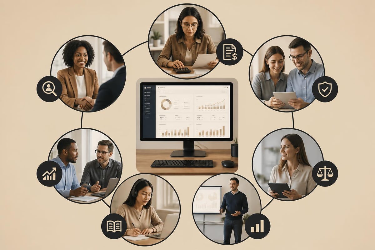 Human capital solutions components