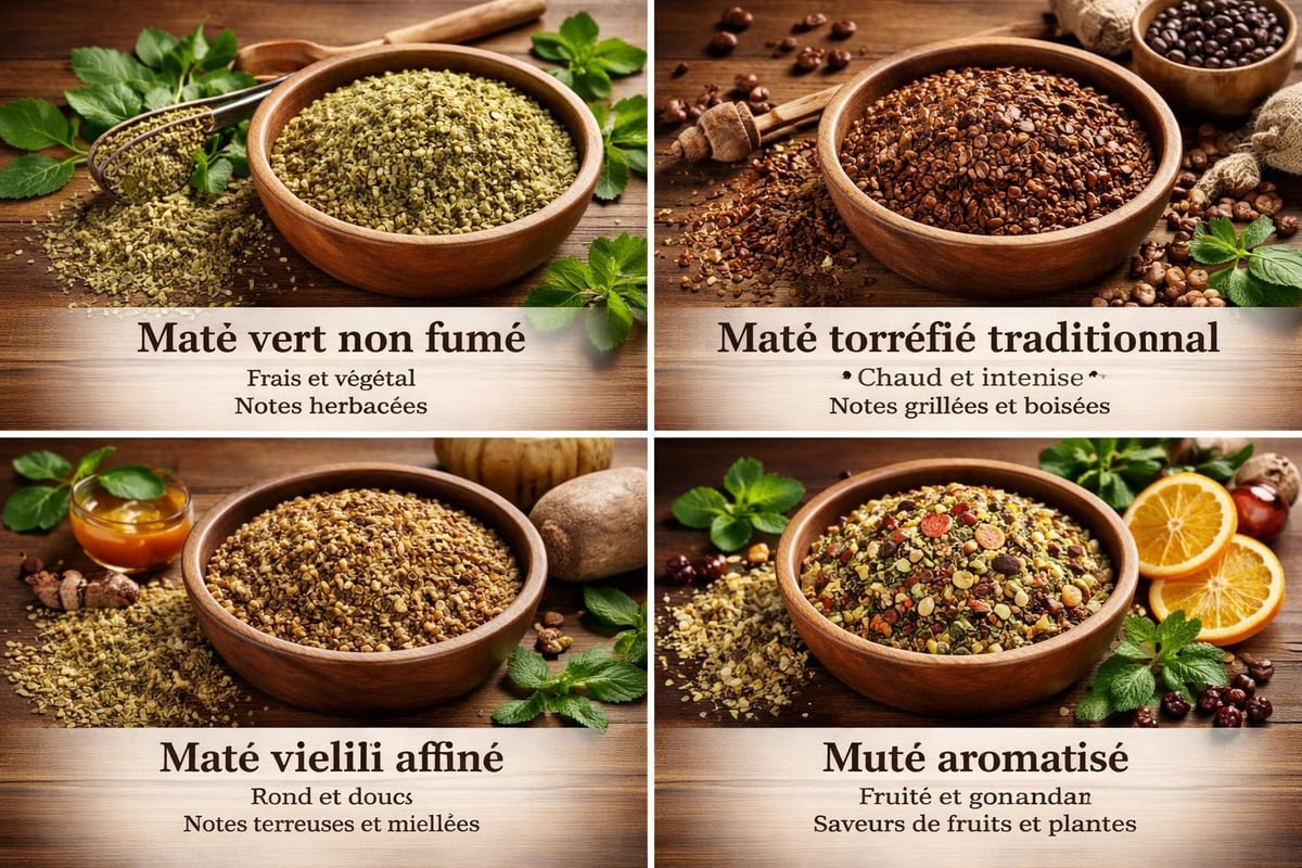 Types de maté