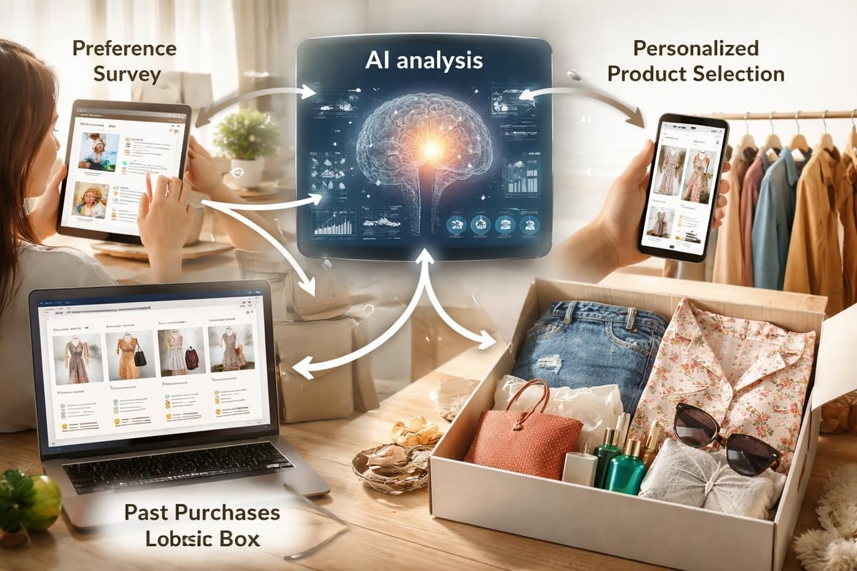 Subscription box personalization