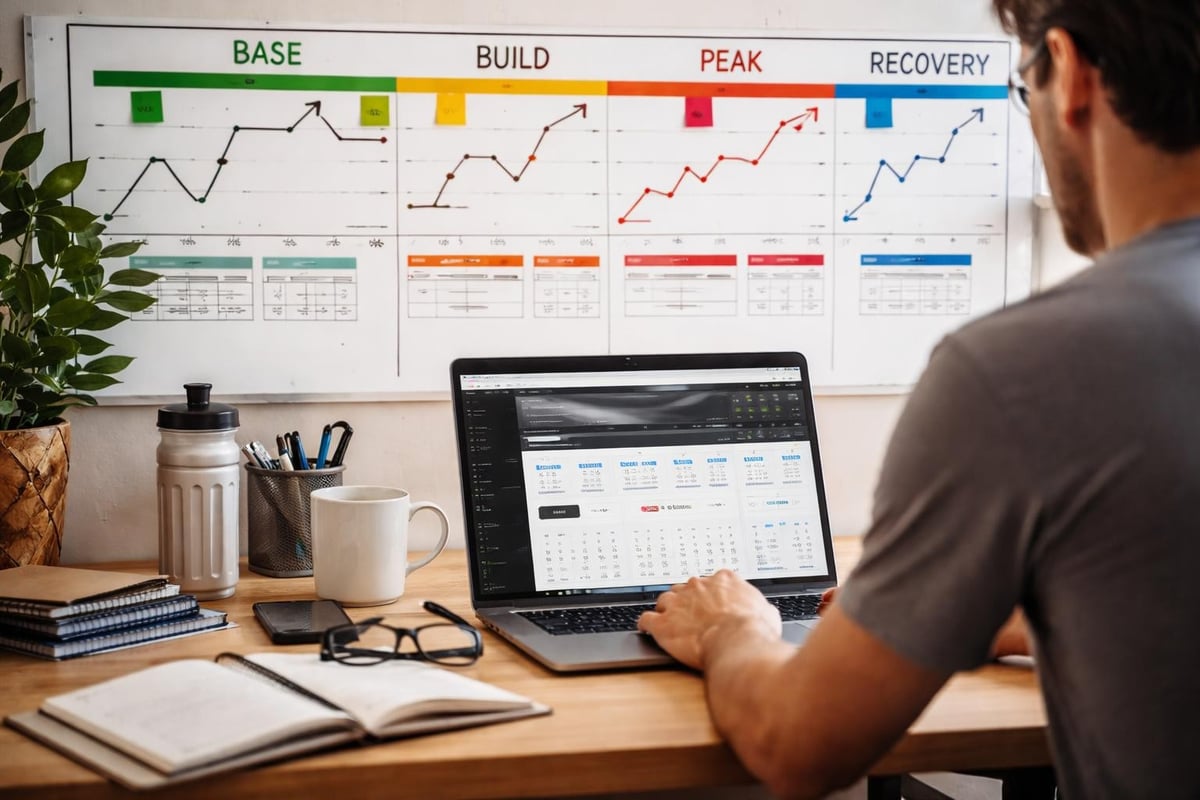 Cycling training plan structure
