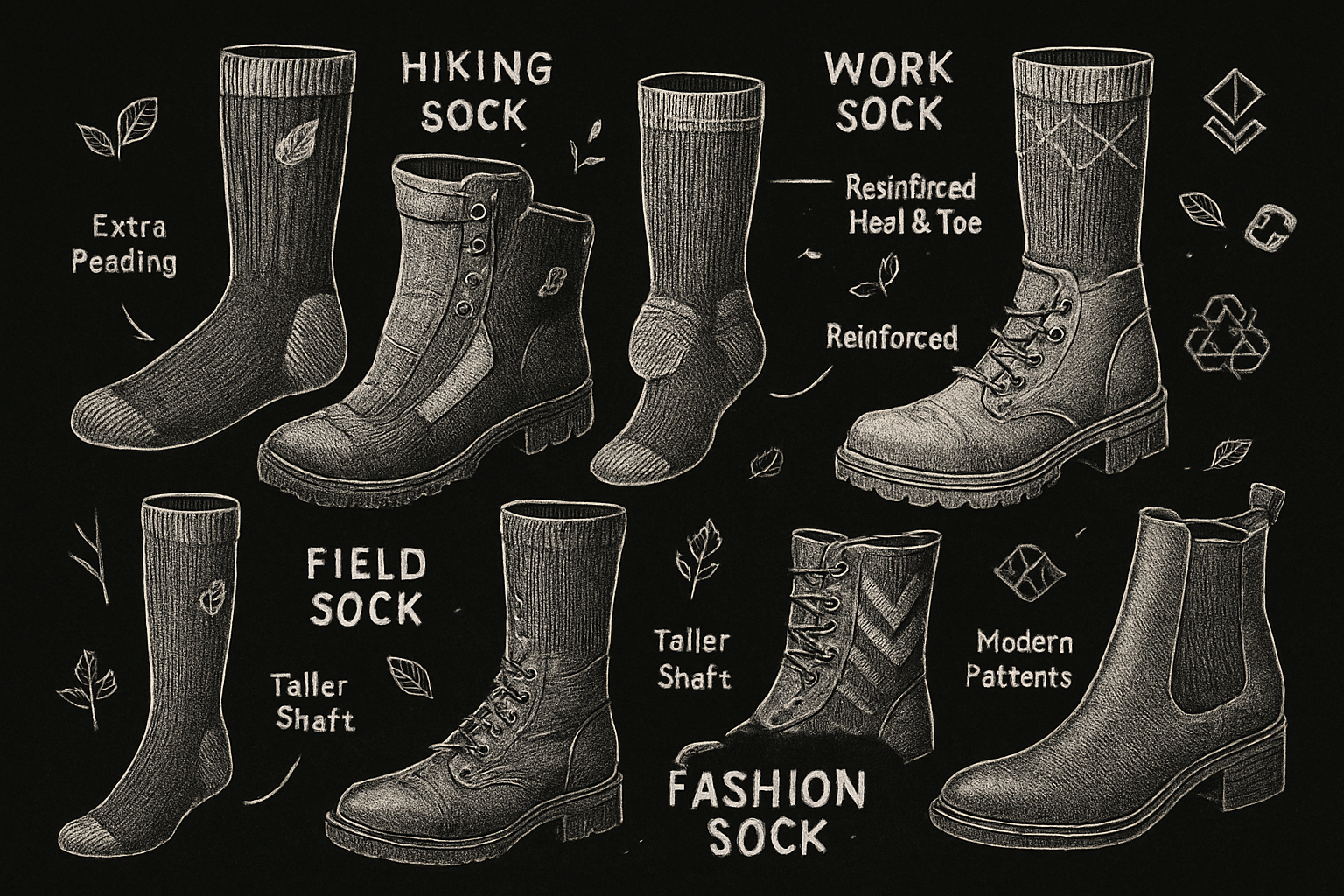 Understanding Boot Socks: What Sets Them Apart?