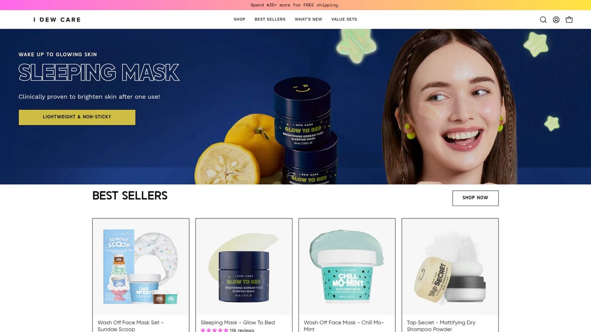 Overnight Sleeping Mask Guide: Unlock Radiant Skin in 2026 - I DEW CARE: Playful, Vegan K-Beauty for Every Skin Mood