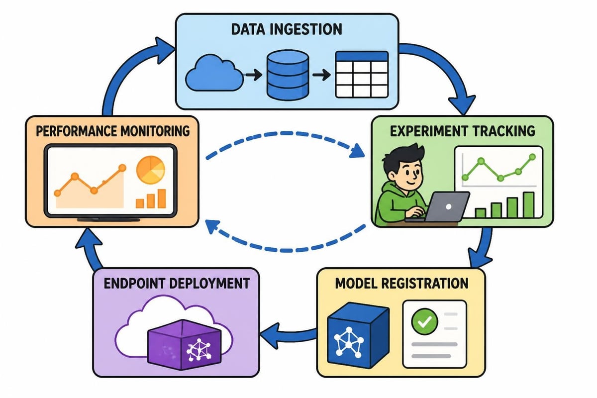 Azure Machine Learning workflow
