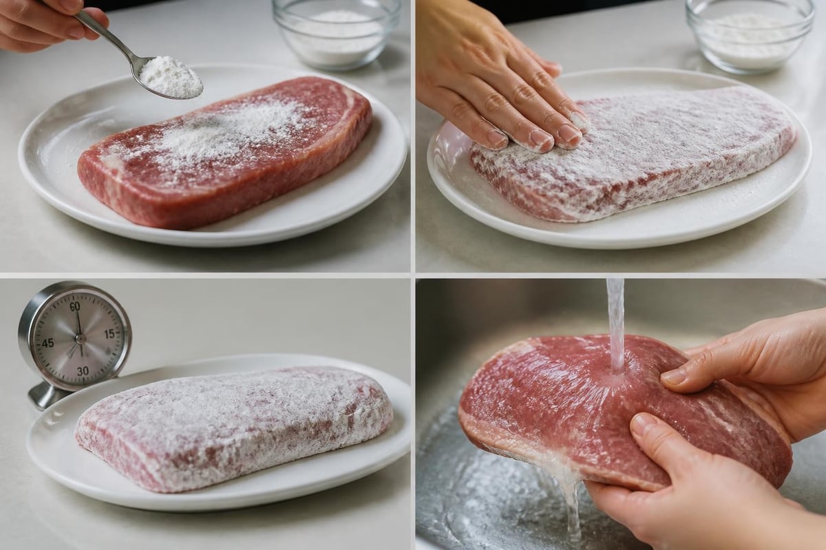 Meat tenderizer application methods