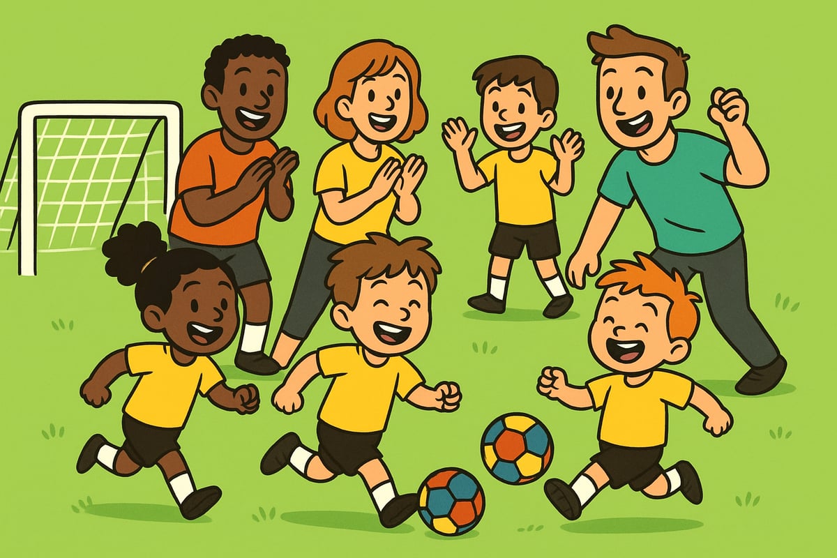 Les bienfaits du football petit pour les enfants et les familles