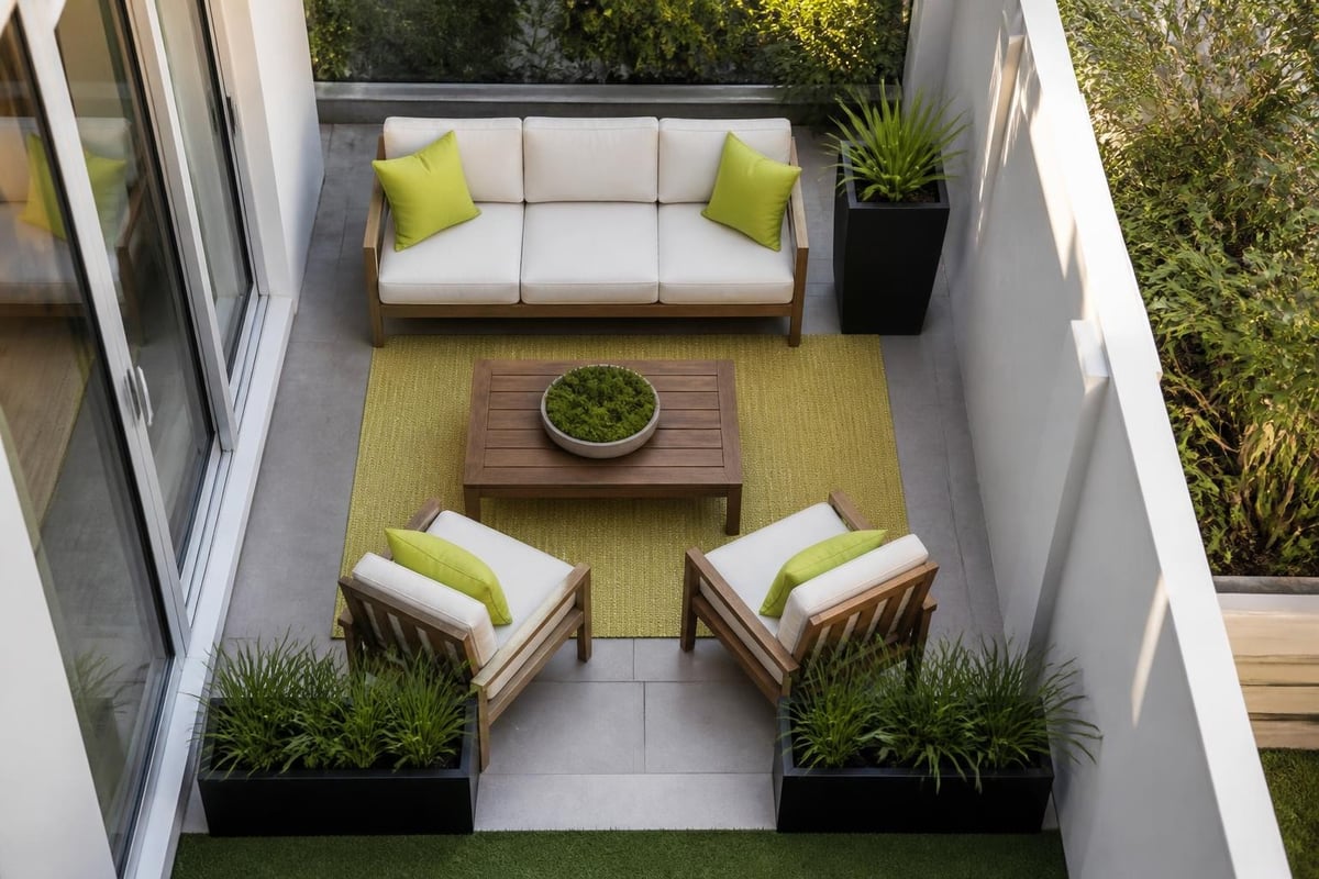 Small space furniture planning