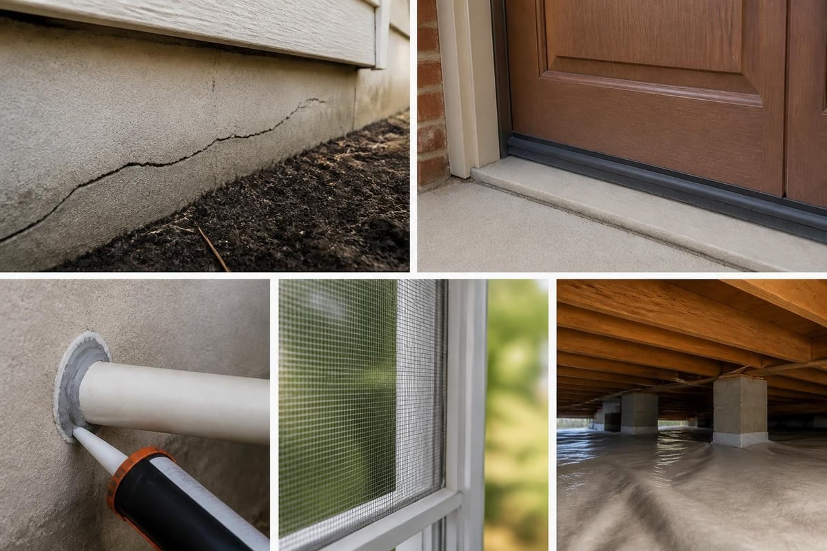 Cockroach Killer at Home: Expert Solutions for Richmond VA 2 Home exclusion checklist