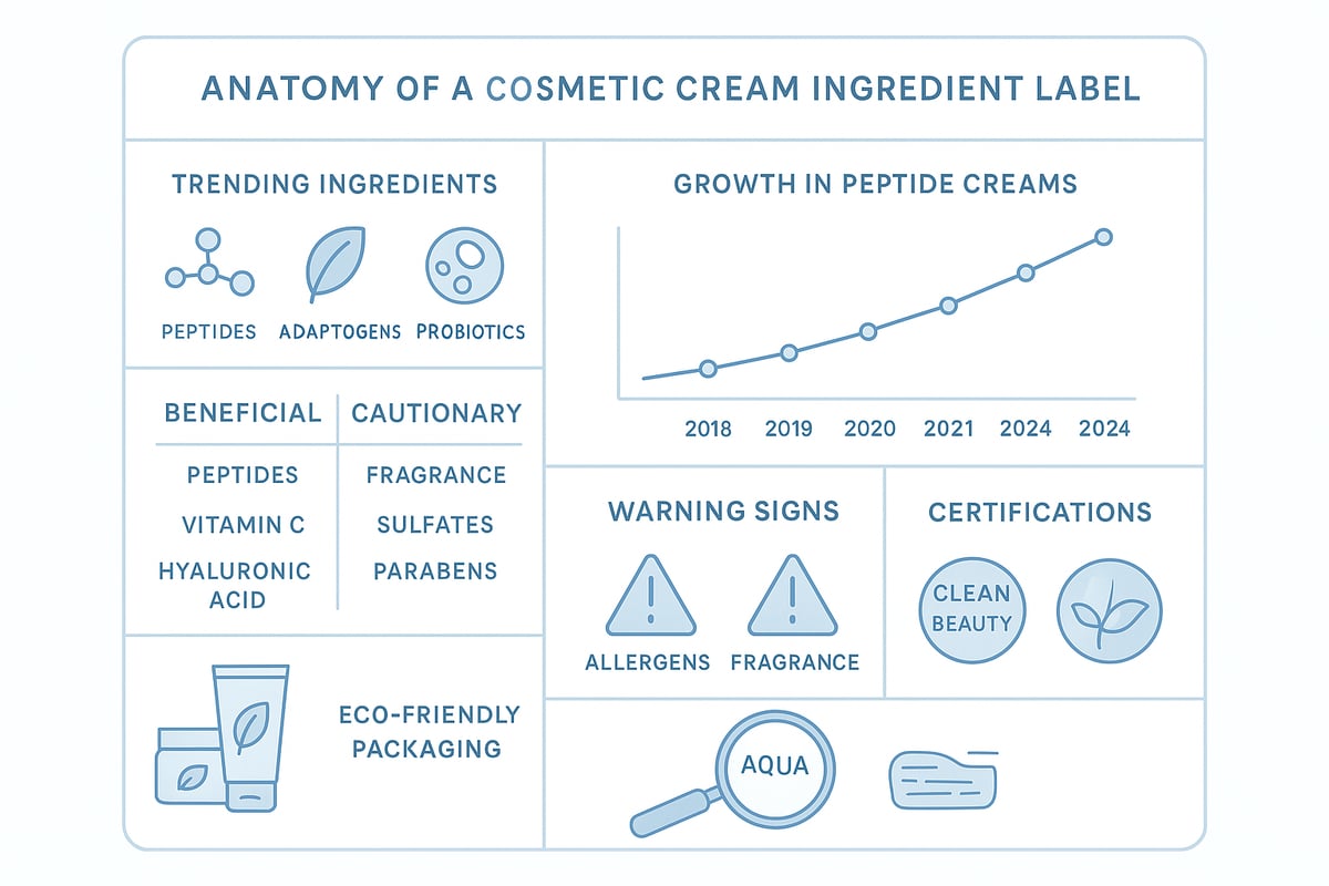Decoding Cosmetic Cream Ingredients: What Really Matters