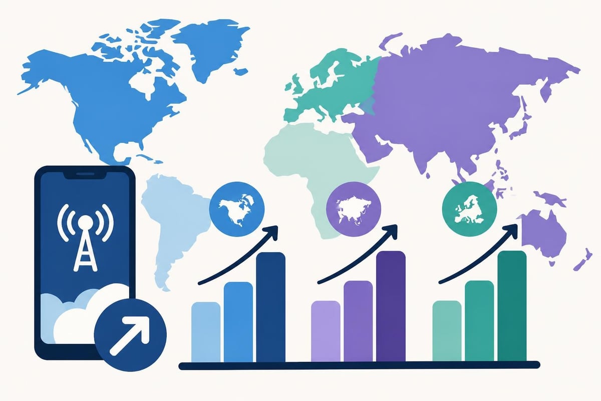 Mobile data consumption trends