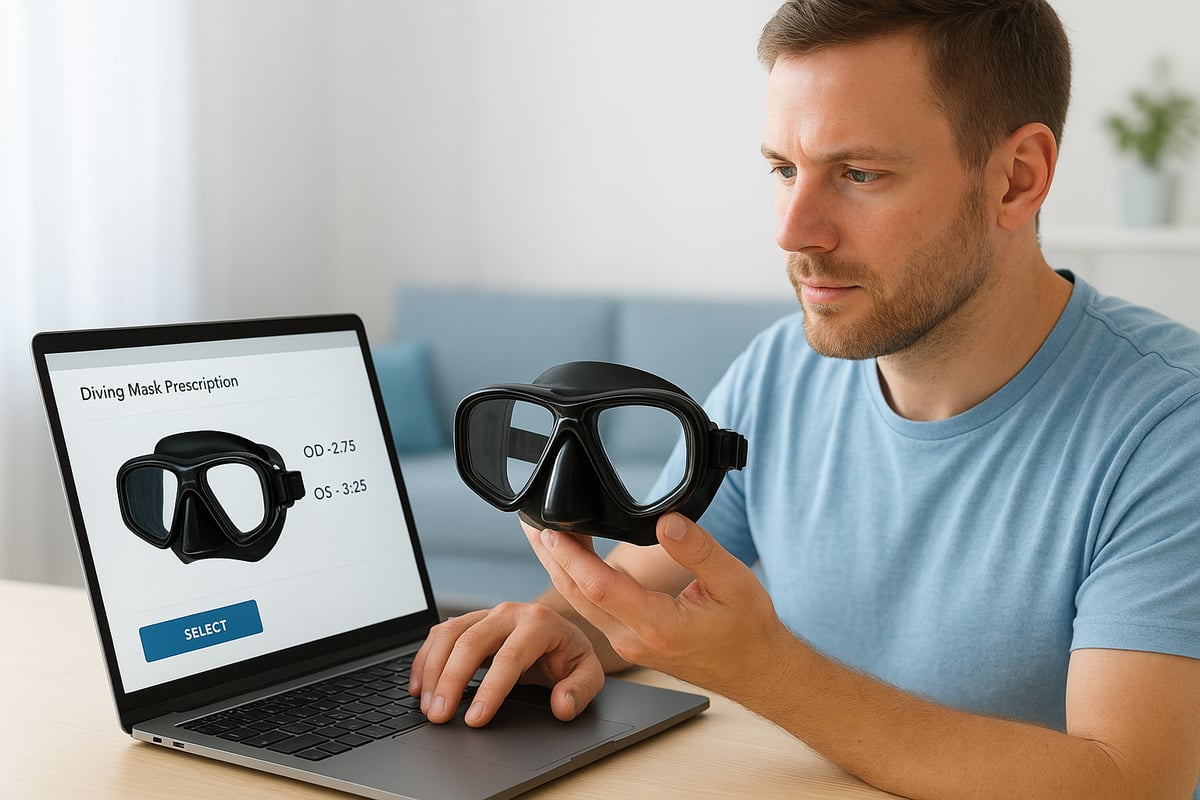 Step-by-Step Guide: Ordering and Fitting a Prescription Diving Mask