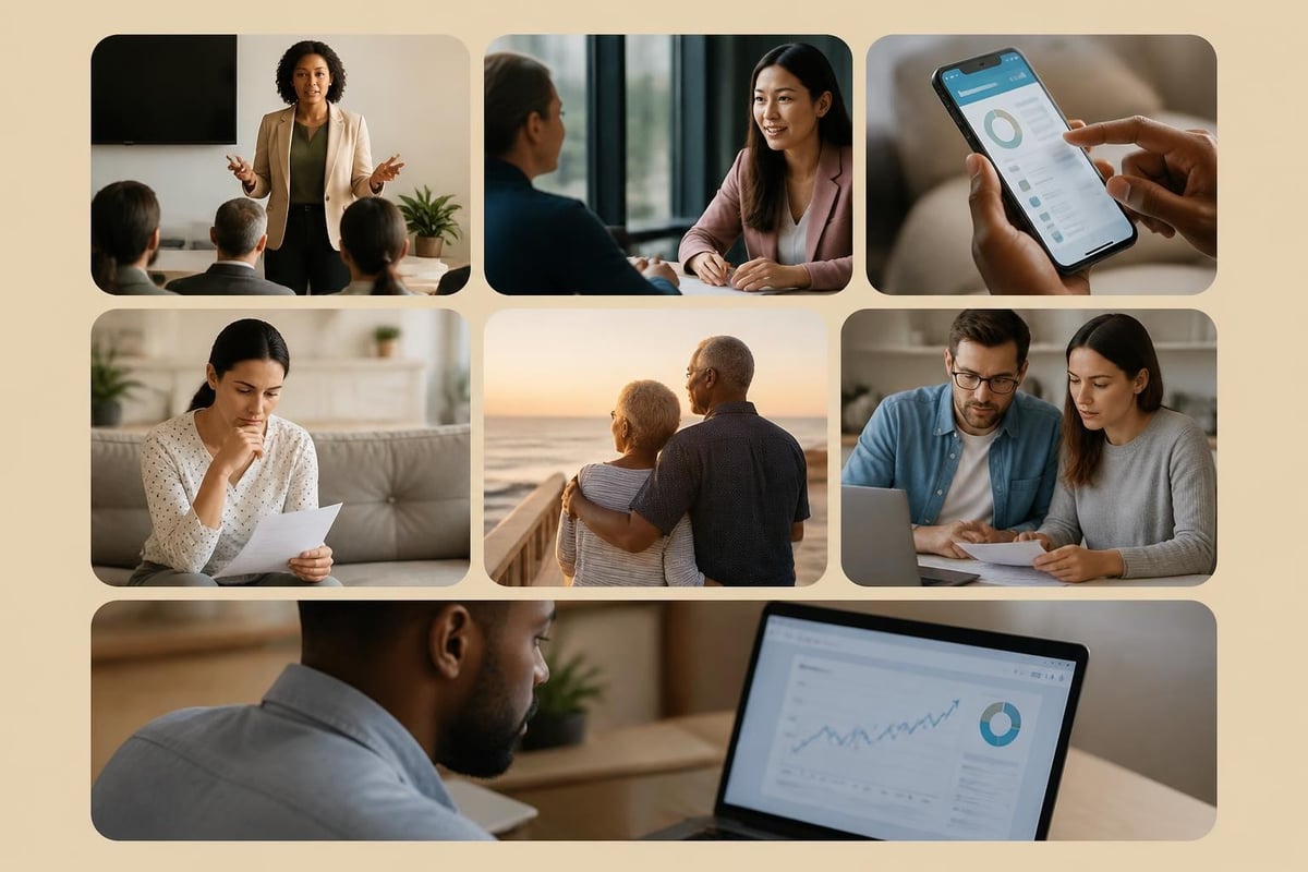 Financial wellness program components