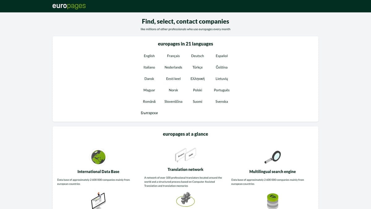 7 Best B2B Directory Platforms to Boost Your Business in 2026 - Europages