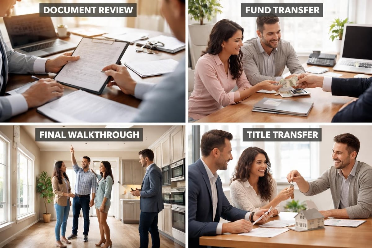 Closing day preparation