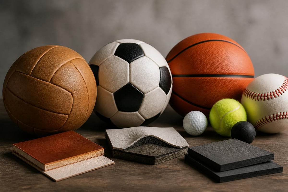 Ball construction materials comparison